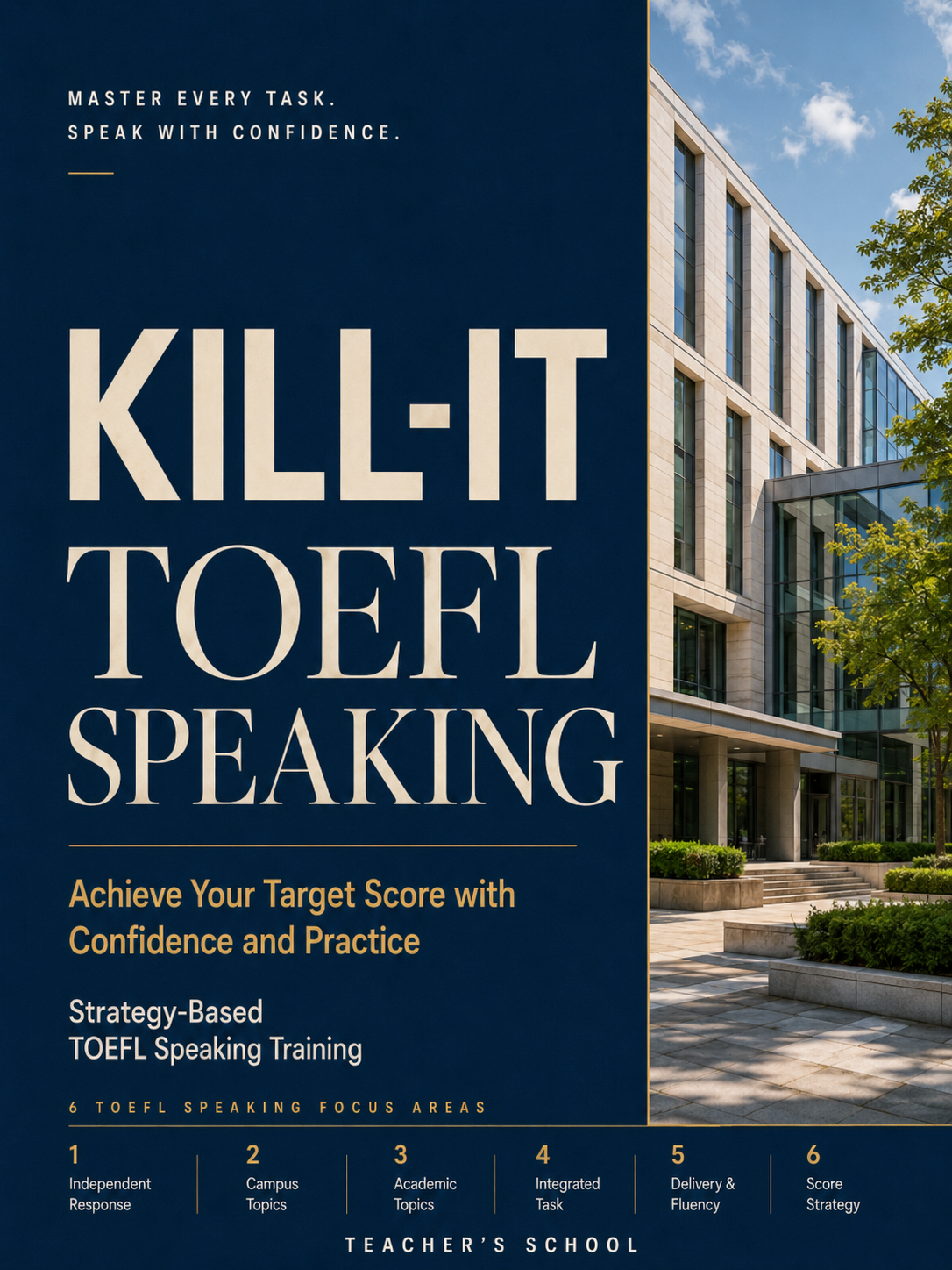 KILL-IT TOEFL SPEAKING cover